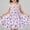 Purple, variant on NAISIBABY Girls Casual Dresses, Spaghetti Strap Summer Cute Floral Prints Flowy Party Birthday Sundress Red Size 7-8