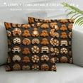 thumbnail image 3 of ARISTURING  Gingerbread Cookies Decorative Pillow Covers-Soft and Stylish Chair Cushion for Home Decor-Versatile Durable, 3 of 5