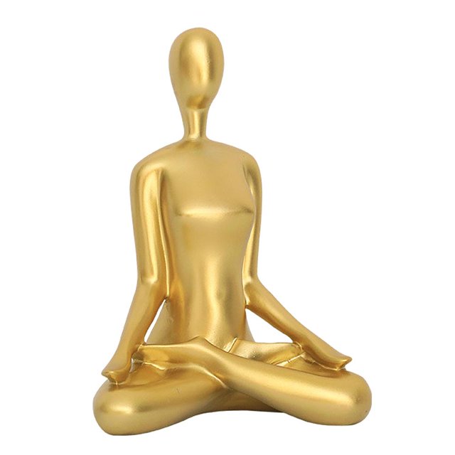 colección de estatuas de resina s s de escultura de Los 215x16cm Sunnimix Estatua de yoga