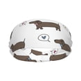 thumbnail image 2 of Wukai Dachshund Dog Puppy Sports sweatband,Men & Women Sweatband Headband for Running, Cross Training, Racquetball, Working Out, 2 of 7