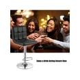 thumbnail image 5 of XX Adjustable Bar Stools PU Leather Swivel Kitchen Counter Pub Chair, 5 of 10