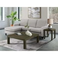 thumbnail image 5 of Pemberly Row Transitional Square Coffee Table in Brown Finish, 5 of 8