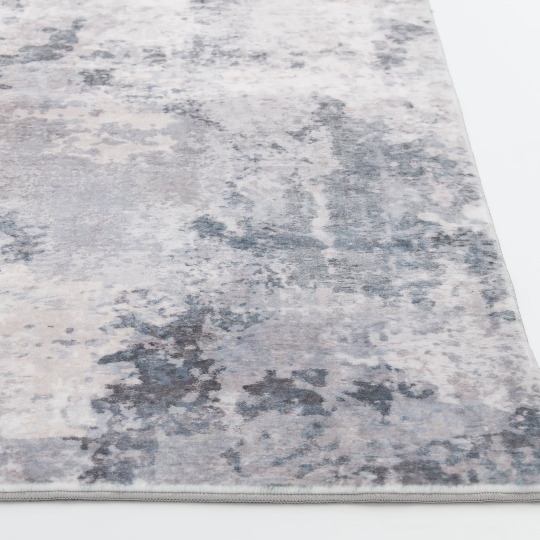 Better Homes & Gardens 7'3"x9'10" Abstract Faux Fur Indoor Area Rug