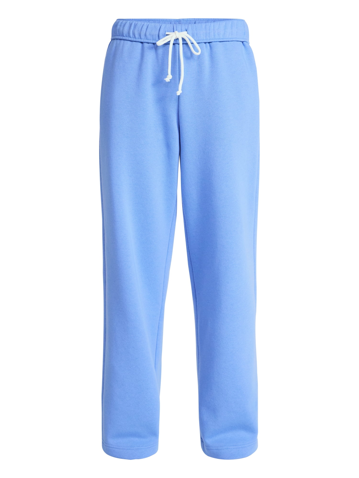 No Boundaries Soft Fleece Wide Leg Pants, 30” Inseam, 1 or 2-Pack, Women’s XXS-4X