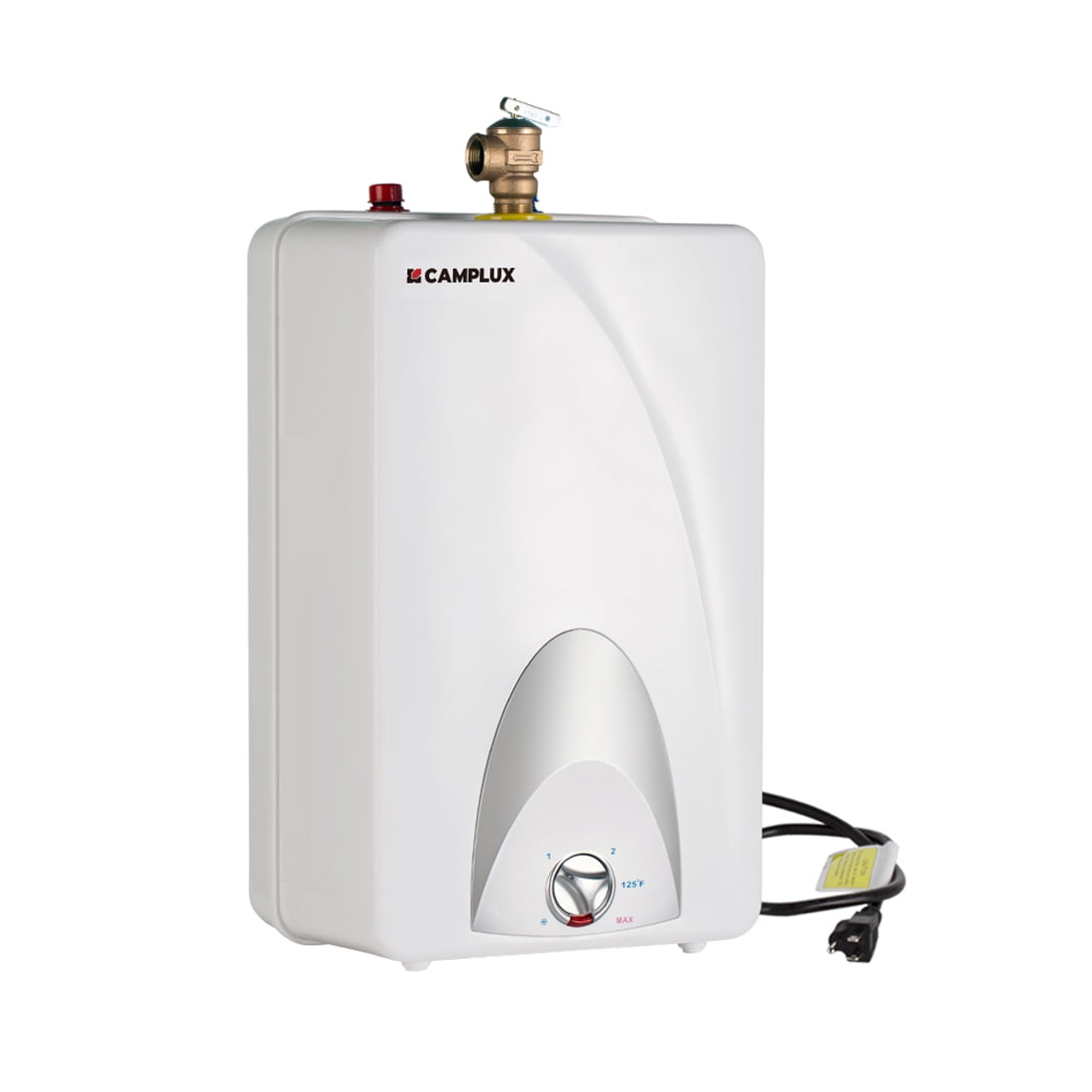 CAMPLUX 4-Gallon 1440W Mini Tank Point of Use Electric Water Heater, UL Listed, Compact Installation