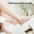 thumbnail image 2 of Pleteffect Socks, Lace No Show Liner Socks for Women, 5 Pairs Casual Lace Low Cut Liner Boat Non-Slip S-ocks( Mix), 2 of 7