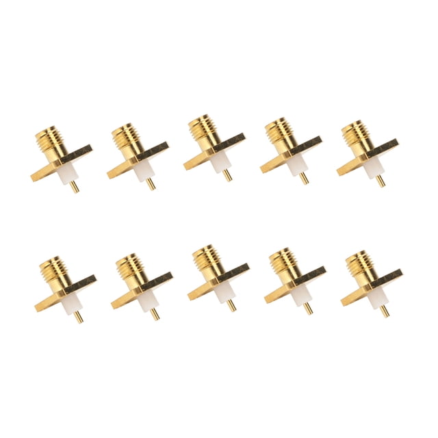 Adaptador Hembra De Antena, Conector Coaxial RF De Banda Ancha De Frecuencia Para Equipos De Radio Para Sistema GPS YLSHRF Antenna Female Connector