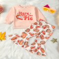 thumbnail image 2 of Sweatshirt et Pantalon Flare pour Bébé Fille L'action de Grâce, 2 of 9