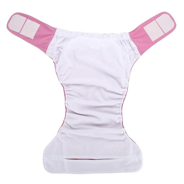 Adult Cloth Diaper, Reusable Nappy, 3 Colors Adult Cloth Diaper Reusable  Washable Adjustable Large Nappy Adults Cloth Diapers for Incontinence Care