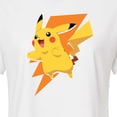 thumbnail image 3 of Pokémon - Pikachu Bolt - Juniors Cropped Cotton Blend T-Shirt, 3 of 5
