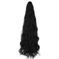 thumbnail image 1 of LELINTA 18" Pony Tail Hairpiece Long Curly Weave Hairpiece Jaw Claw Ponytail Hair Extension One Piece Clip in Synthetic Hair Extensions, 1 of 8