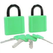 Turning Point Armored Padlocks, 2pk, Gre