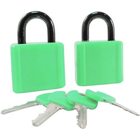 Turning Point Armored Padlocks, 2pk, Gre