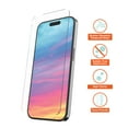 onn. Glass Screen Protector for iPhone 15 Pro Max 2 pack