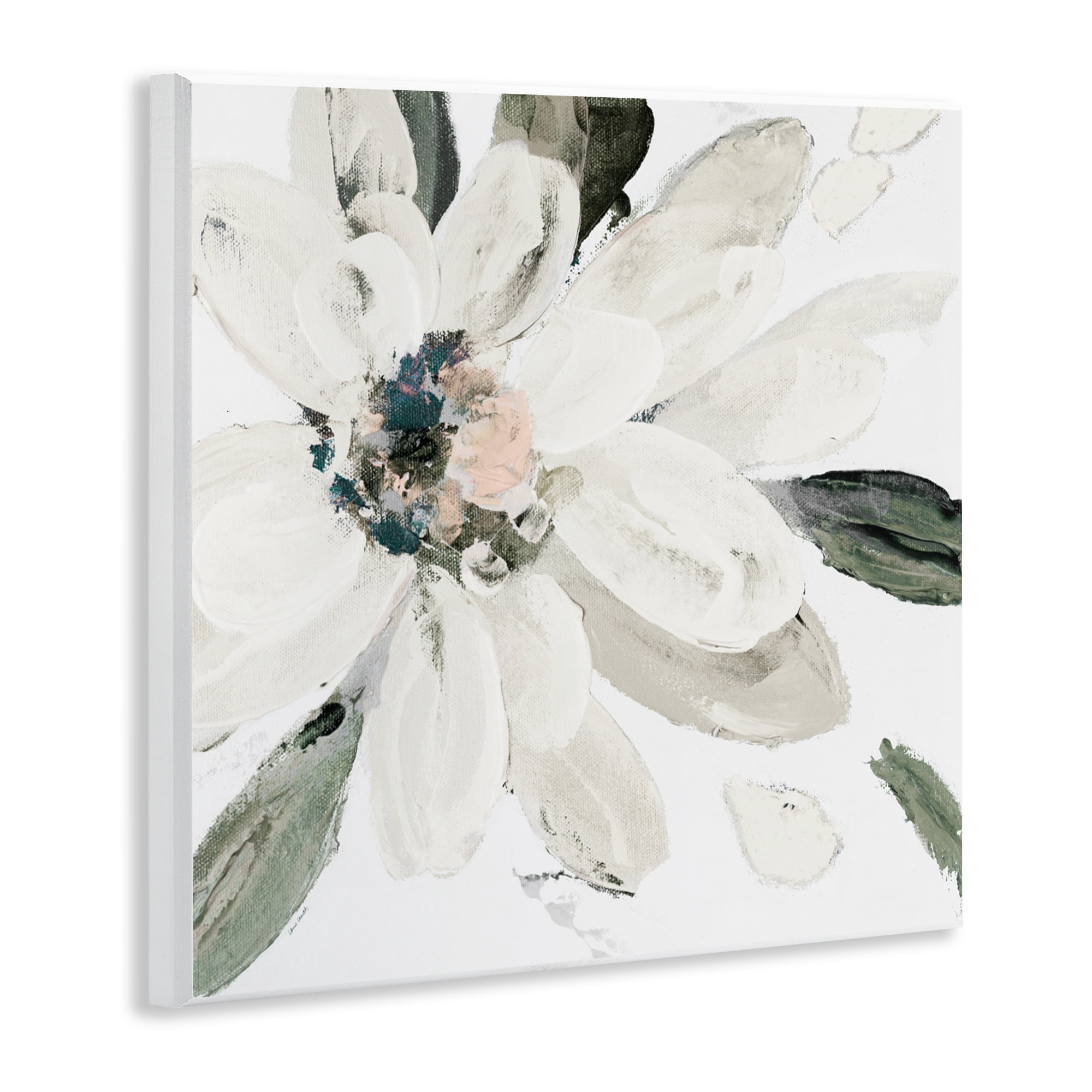 Stupell Industries Naturally Blooming White Flower Wall Plaque Art, design by Lanie Loreth
