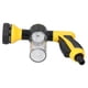 thumbnail image 3 of Dispensador de espuma para pistola de agua, 8 modos de salida, limpiador de lavadora de alta presión para coche, hogar, jardín, amarillo, 3 of 8