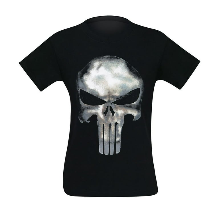 The Punisher TShirt de Crânio Masculino - Venca - MKP000320707