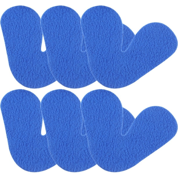 EeaseMX 1 juego de almohadillas nasales, tiras nasales recortables, almohadillas nasales adhesivas de doble cara, almohadillas protectoras para la nariz