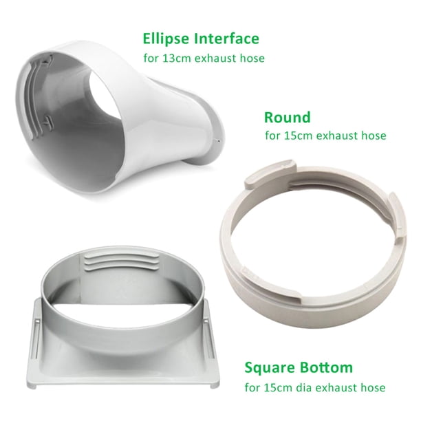 Adaptateur / Interface De Conduit Pour Climatiseur Portable - Diamètre 15 Cm / 13 Cm - Neuf