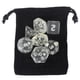 thumbnail image 3 of Juego de dados DND para juegos de rol, juego de dados de colores mezclados con bolsa, 9 estilos diferentes disponibles para juguetes portátiles, juegos DND RPG TRPG, 3 of 4