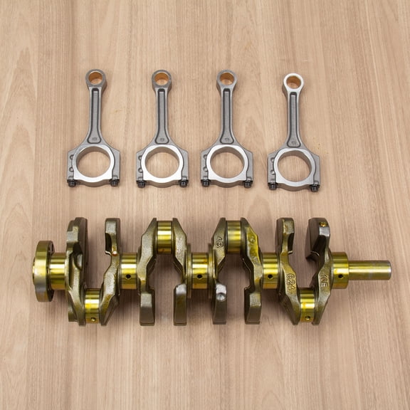 2.4L Engine Crankshaft & 4 Connecting Rods for Hyundai Sonata Santa Fe Kia Optima
