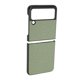 thumbnail image 2 of Funda protectora de piel sintética resistente a arañazos para Galaxy Z FLIP 3, color verde, 2 of 14