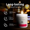 thumbnail image 4 of Soy Wax Candle in Glass Jar Rose Garden Scented Clean Burn up to 80 Hours Handmade in USA Natural and Safe by Relaxcation 10 oz, 4 of 7
