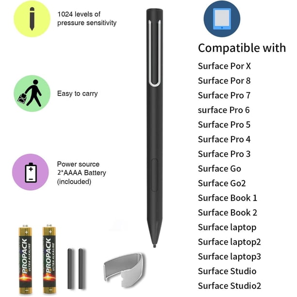 Stylus Pen for Microsoft Surface, Compatible with Surface Pro 9/X