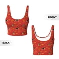 thumbnail image 6 of Goofa German Shepherd Dog Printed Sports Bras for Women, High Impact Running Bra Workout Crop Tank Tops Longline Sports Bra Push up-Large, 6 of 9