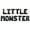 Black, variant on Letter Balloons - LITTLE MONSTER 16" Inch Alphabet Letters Foil Mylar Balloon Baby Shower Party Banner (Blue)