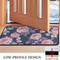 thumbnail image 3 of Pioneer Flower Floral Print Pattern Door Rugs,Washable Non Slip Door Mats Indoor,Decorative Door Mats,Entry Mat Indoor for Entrance,Bedroom,Kitchen,Bathroom,30"x17", 3 of 6