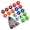 18PCS 32mm Color3, variant on CEORPER 18Pcs 32mm Foosballs Table Balls Official Tabletop Game Balls Game Accessory