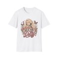 thumbnail image 2 of Do It For Dolly Portrait Butterflies Floral Country Graphic T-Shirt, 2 of 3