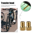 thumbnail image 3 of Accesorios para bicicletas Adaptadores de válvula de bicicleta 2x Presta a Schrader Herramienta de tubo de boquilla de gas de bomba de bicicleta JShteea  El nuevo, 3 of 6
