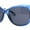 Blue Black, variant on Womens Classic Oversized Cat Eye Fashion Plastic Sunglasses Red Black