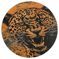 thumbnail image 3 of Tiger Animal Graffiti Round Rugs -Washable Non-Slip Small Round Area Rug Throw Soft Circle Rugs for Bedroom, Modern Print Indoor Carpet for Entryway Sofa Living Room, 3 of 6