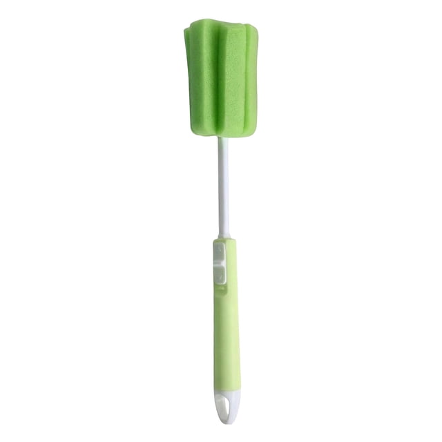 Washing Up Sponge With Handle Adjustable Long Bottle Brush Cleaner For Deep Cleaning Soft Foam Dishwashing Wand For Wine Glasses Mugs Cups Kettles