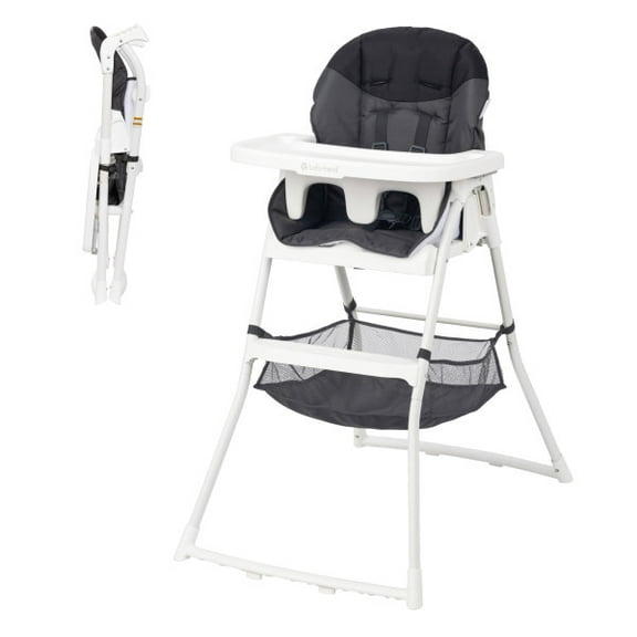 Baby Trend Flat Fold High Chair - Stellar Black