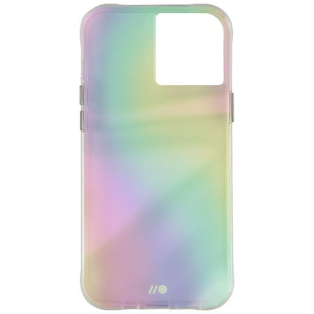 Case-Mate - Soap Bubble Carrying Case With Micropel For Apple iPhone 12 Pro Max - Iridescent