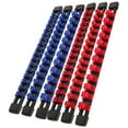 thumbnail image 4 of WORGEOUS  6 Pcs Socket Organizer Magnetic Parts Tray Plastic Sleeve Holder, 4 of 8