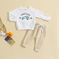 thumbnail image 2 of Mercatoo Thanksgiving Clothes for Girls European and American Autumn and Winter Children's Clothing Pumpkin Car Baby Girl Outfits, 2 of 9