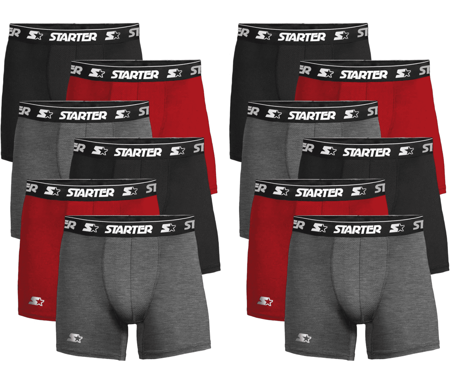 Black/Gray/Red
