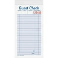 thumbnail image 2 of TOPS 2-part Carbonless Guest Check Books 2 Part - 3 3/8" x 5 1/2" Sheet Size - Blue, Green, Red Print Color - 10 / Pack, 2 of 3