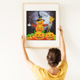 thumbnail image 4 of Diamond Dotz Halloween Scarecrow Diamond Painting Kits for Adults - Diamond Art Kits a Relaxing Creative Craft Kit with Dotz Gems, 4 of 6