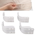 thumbnail image 1 of Soportes Para Sábanas De Esquinas, Sujetadores, Soporte Firme De Plástico, Tiras Para Soporte De Sábanas Para El Hogar, 1 of 7