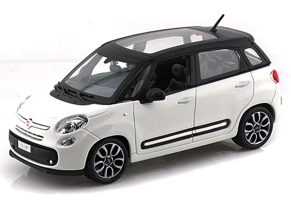 fiat 500 toy car white