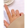 thumbnail image 3 of 1pc Fashionable Initials Letter A-Z Adjustable Ring for Women s925 Sterling Silver Personalized cubic zirconia Rings Fine Jewelry Birthday Gift, 3 of 4