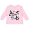 thumbnail image 3 of Inktastic Mississippi Girl Magnolia Flowers and Leaves Girls Long Sleeve Toddler T-Shirt, 3 of 5