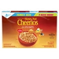 thumbnail image 2 of Honey Nut Cheerios, Gluten Free, Cereal, Family Size 2 Pack, 39 oz, 2 of 10