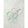 thumbnail image 3 of Multi-colored Stretch Concert Friendship Bracelets, 5 Pieces, 3 of 5